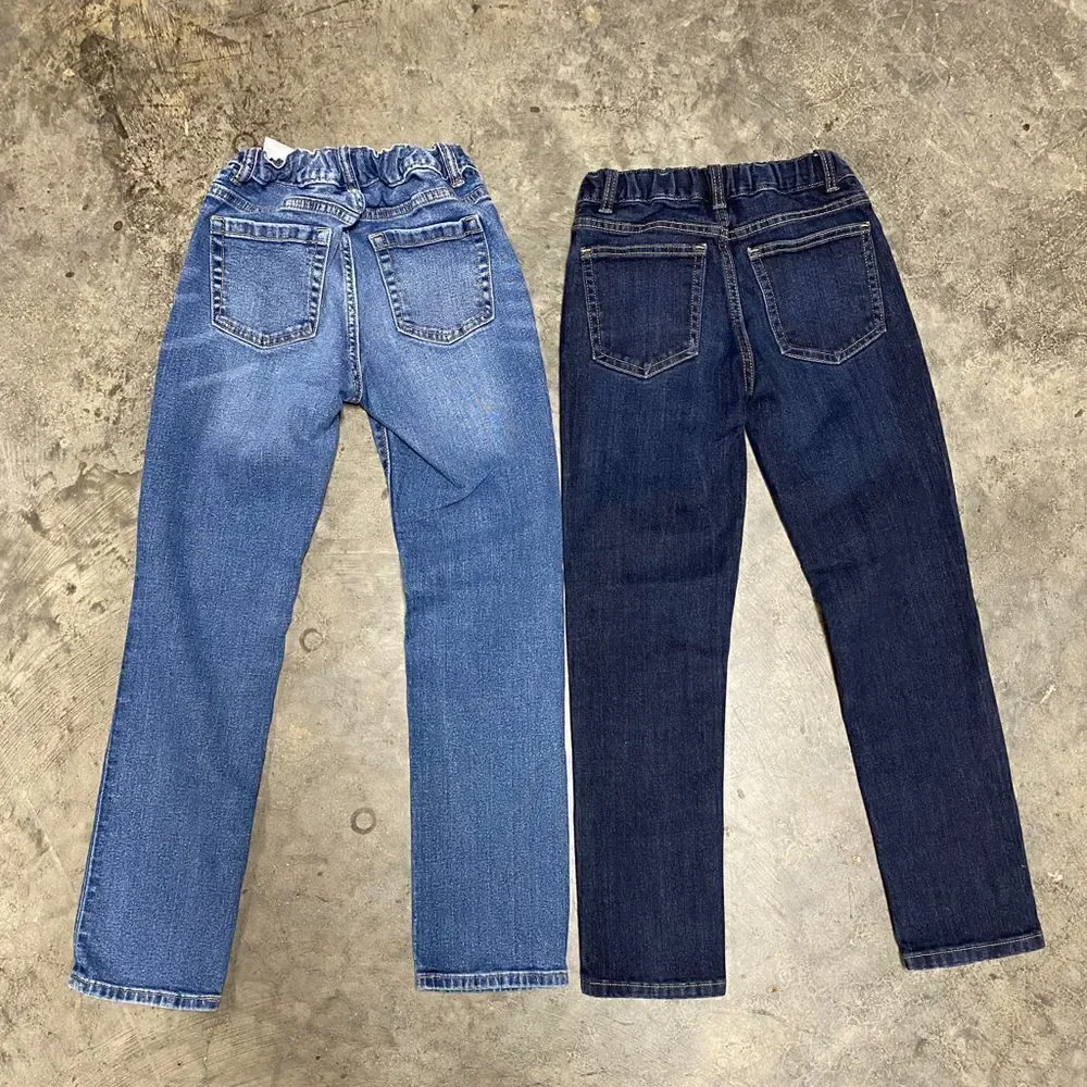 Old Navy Light Wash Skinny Jean & Wonder Nation Dark Wash Slim Jean